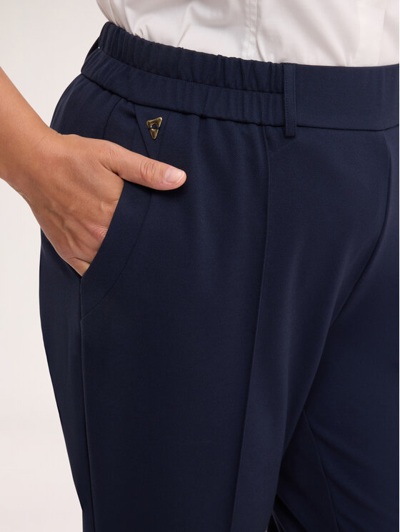 Fiorella Rubino Fiorella Rubino Spodnie materiałowe P066L002457N034 Niebieski Slim Fit