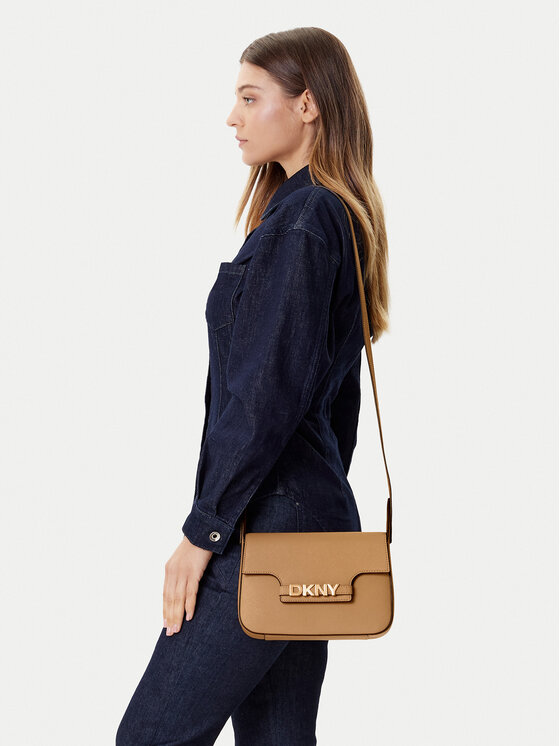 DKNY DKNY Rankinė Avril R52EKJ30 Smėlio