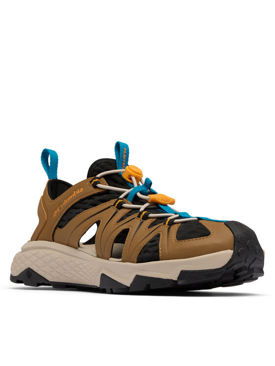 Columbia Columbia Σανδάλια Peakfreak Rush™ Leather Sandal 2109471 Καφέ