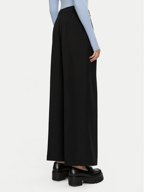 Brave Soul Brave Soul Kalhoty z materiálu LTRW-272NAOMIBLK Černá Regular Fit
