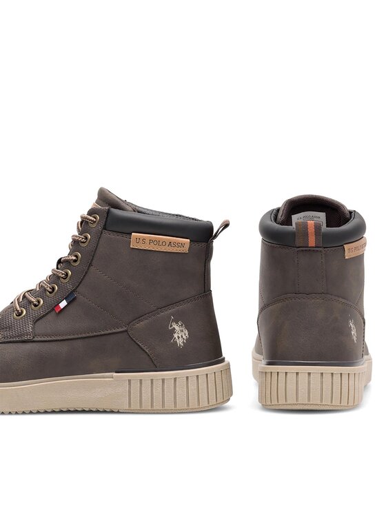 U.S. Polo Assn. U.S. Polo Assn. Μποτίνια HOOVER001M/CUY1 Καφέ