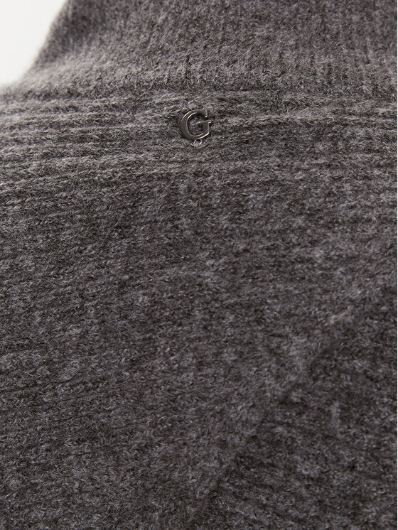 Guess Guess Sweter Tokio W3BR58 Z3B50 Szary Regular Fit