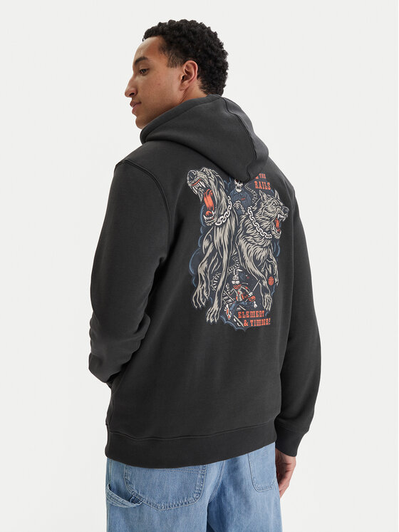 Element Element Sweatshirt Timber Guard Dogs Po ELYSF00315 Schwarz Regular Fit