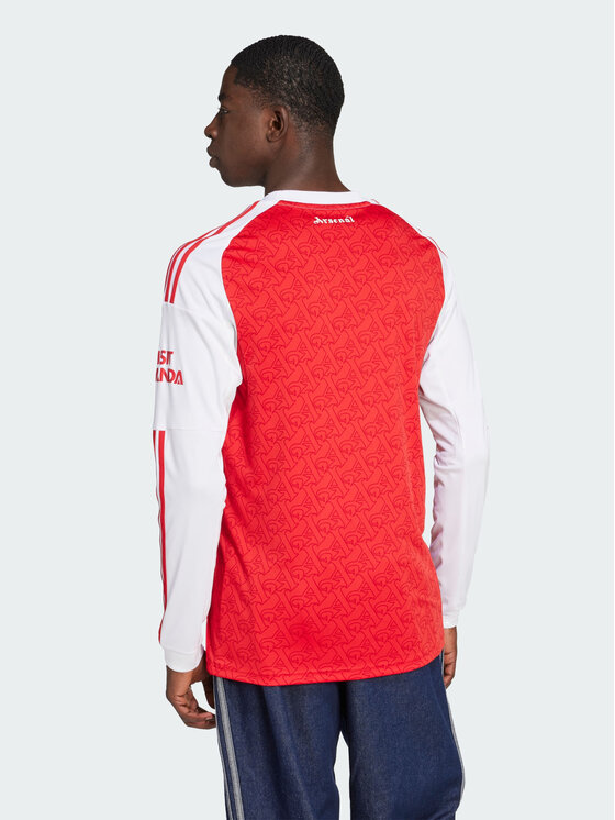 adidas adidas Koszulka techniczna Arsenal 25/26 Long Sleeve Home Jersey Czerwony Slim Fit