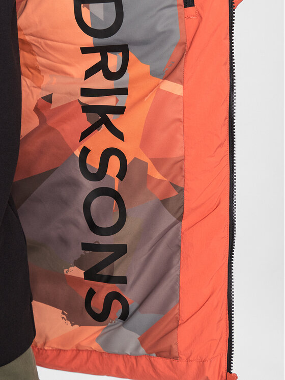 Didriksons Didriksons Kurtka zimowa Hilmer 504240 Pomarańczowy Regular Fit