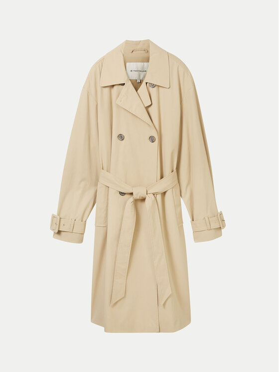 Tom Tailor Tom Tailor Trench 1040488 Bež Loose Fit