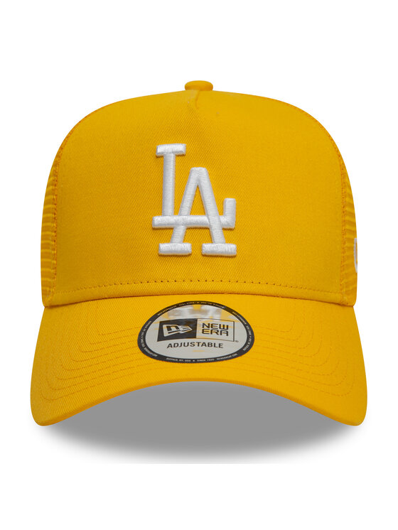 New Era New Era Czapka z daszkiem La Dodgers League Essential 9Forty 60595189 Żółty