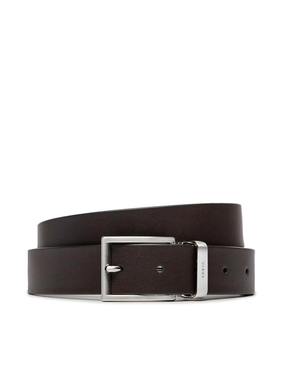 Guess Moški Pas Certosa Saffiano Belts BM7795 P4135 Rjava