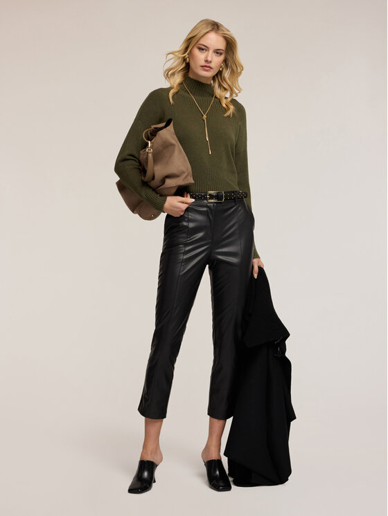 Motivi Motivi Cardigan M110E002109N035 Verde Regular Fit