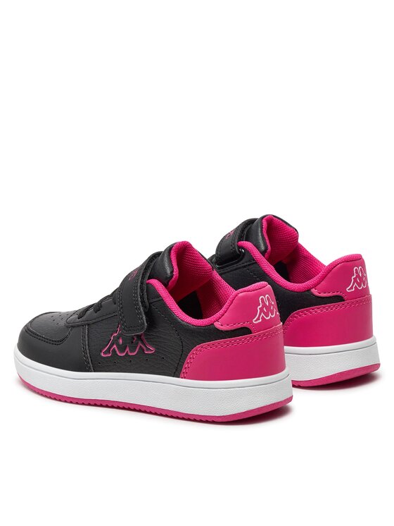 Sneakers bassa da bambino/a in poliestere rosso da fitness KAPPA
