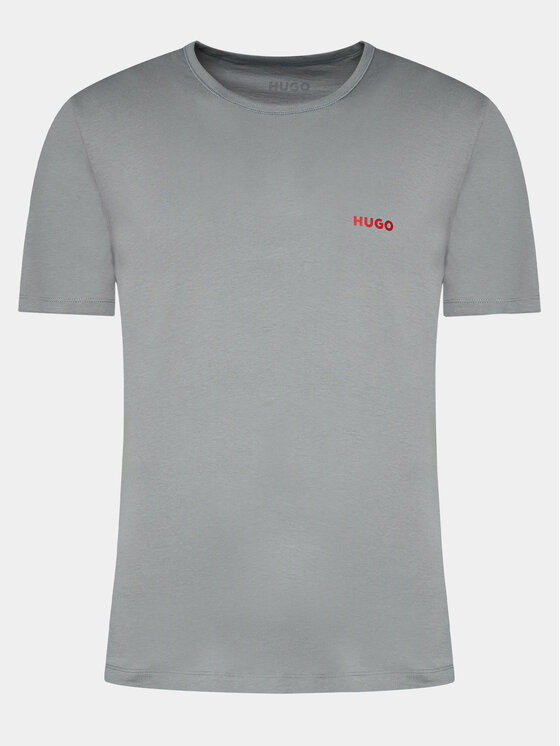 HUGO Hugo Súprava 3 tričiek T-Shirt Rn Triplet P 50480088 Zelená Regular Fit