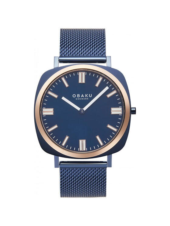 Obaku Obaku Hodinky V296GXSLML Modrá