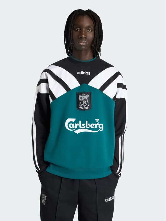 adidas adidas Bluza 161954 Zielony Loose Fit