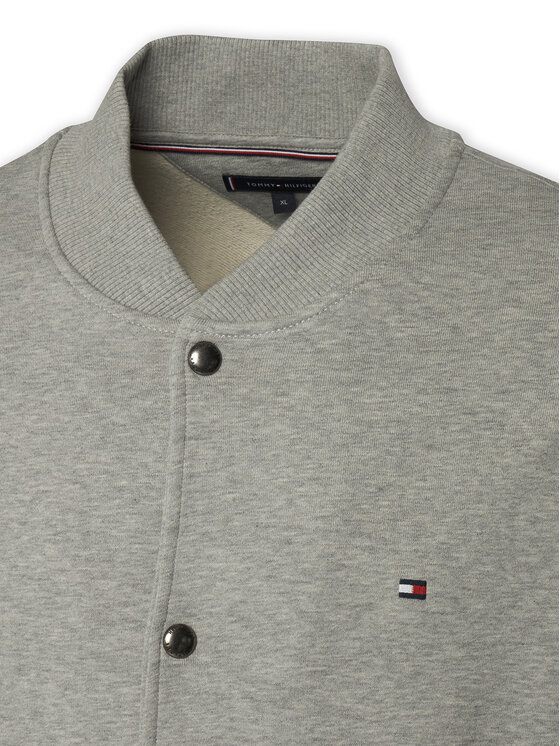 Tommy Hilfiger Tommy Hilfiger Bomber striukė Essential MW0MW42470 Pilka Regular Fit