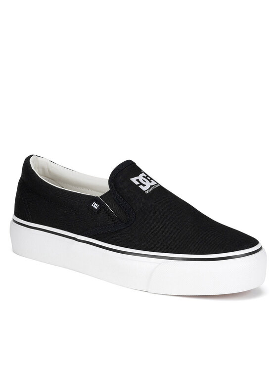 DC DC Sneakers aus Stoff WFA3015-1 Schwarz