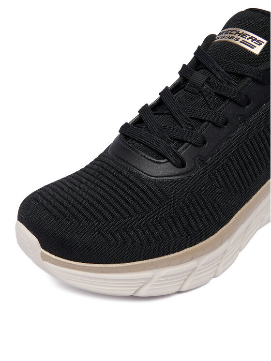 Skechers Skechers Sneakersy C-BOBS HI FLEX 117385 BKGD Czarny