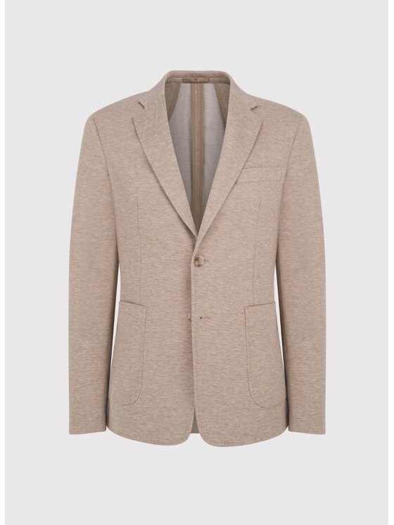 Pako Lorente Pako Lorente Marynarka P25SF-3X-009 Beżowy Slim Fit
