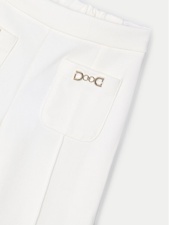 Mayoral Mayoral Pantaloni din material 3552 Écru Regular Fit