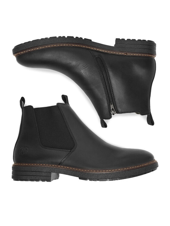 Rieker Rieker Botki 33180-00 Czarny