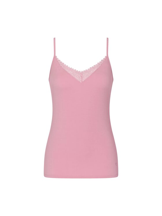 Triumph Triumph Koszulka piżamowa Aura Spotlight Camisole Różowy Comfort Fit
