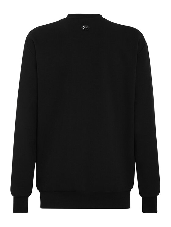 PHILIPP PLEIN PHILIPP PLEIN Bluza 239 Czarny Regular Fit