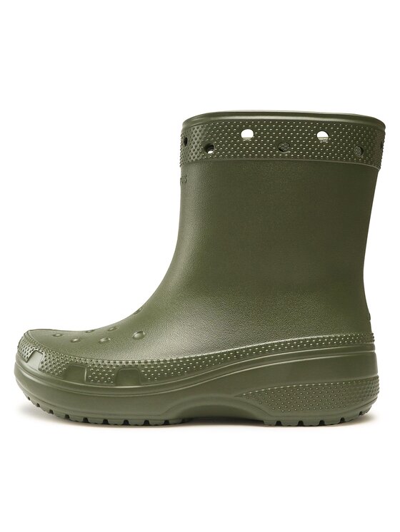 Crocs Crocs Guminiai batai Crocs Classic Rain Boot 208363 Žalia