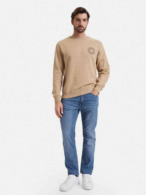 HUGO HUGO Džemperis Nedos 50572298 Smėlio Regular Fit