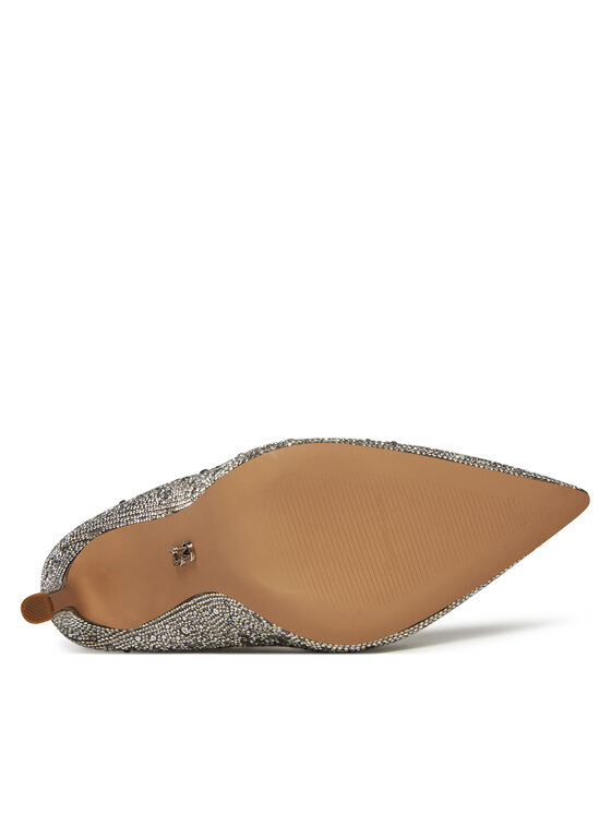 Steve Madden Steve Madden Pantofi cu toc subțire Lineup-R s SM11003635 Argintiu