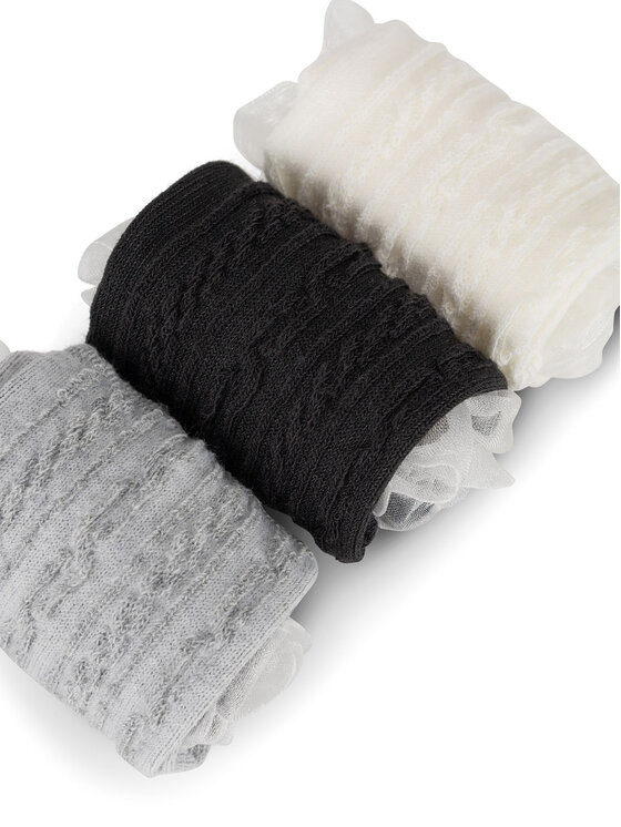 JENNY JENNY Rövid zoknik 7KB-004-SS25 (3-pack) Fehér