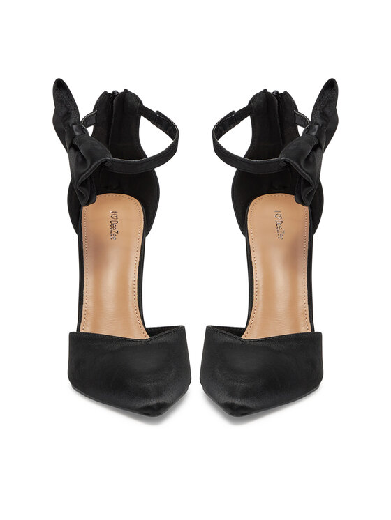 DeeZee DeeZee Pantofi cu toc subțire HT92931-A230 Negru