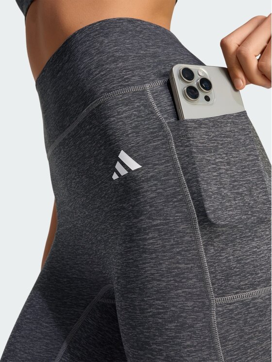 adidas adidas Legginsy 164893 Szary Fitted Fit