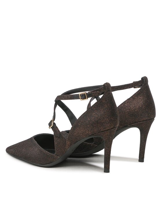 MICHAEL Michael Kors MICHAEL Michael Kors Čevlji z visoko peto Adela Flex Pump 40F3ADMP1D Črna