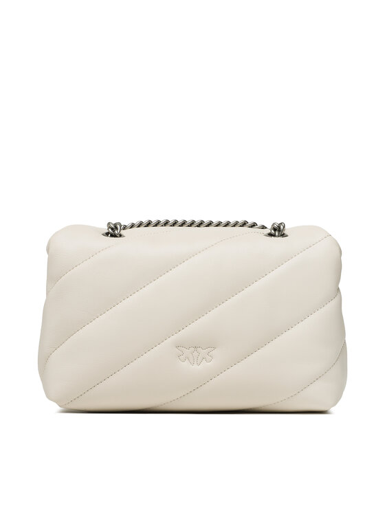 PINKO PINKO Borsetta Love Mini Puff Cl . PE 23 PLTT 100039 A0F2 Écru