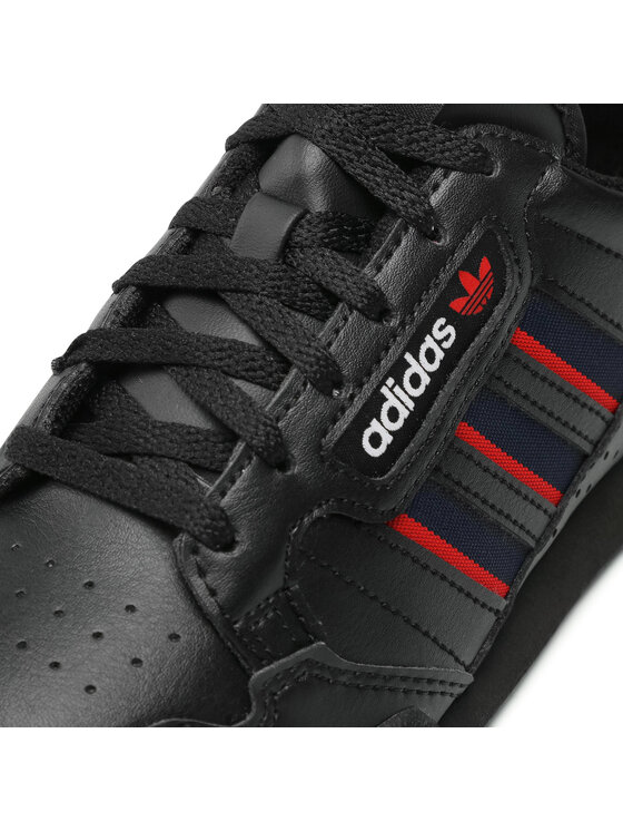 adidas adidas Sneakersy Continental 80 Stripes J FY2698 Čierna