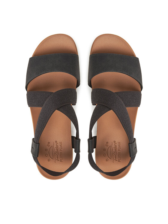 Skechers Skechers Sandalen BOBS Desert Kiss Low 114705/BLK Schwarz