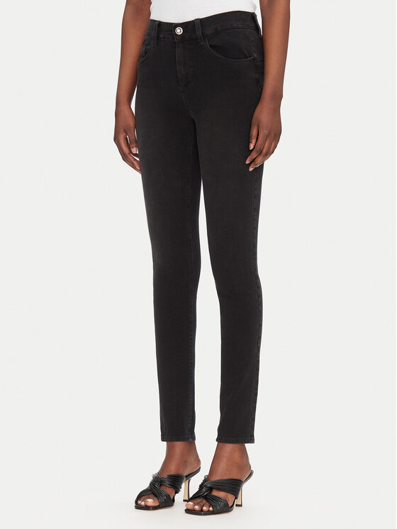 Liu Jo Liu Jo Blugi Slim Fit UXX037 D4199 Negru Slim Fit