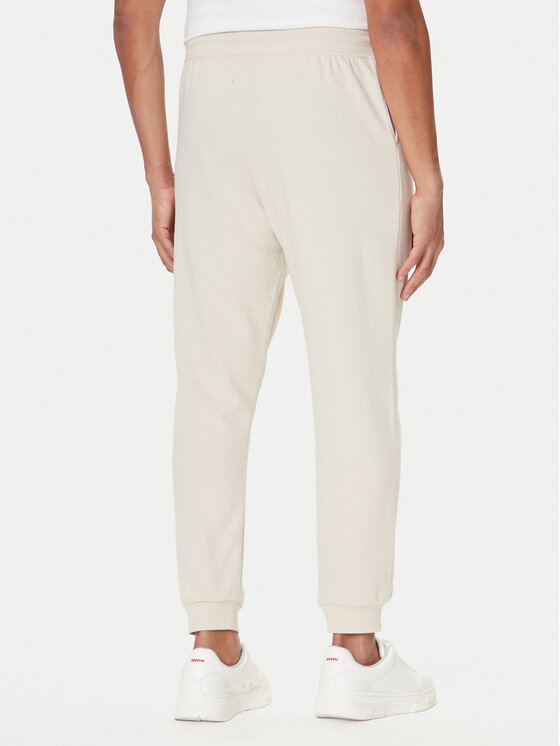 Tommy Hilfiger Tommy Hilfiger Jogginghose UM0UM03664 Écru Regular Fit