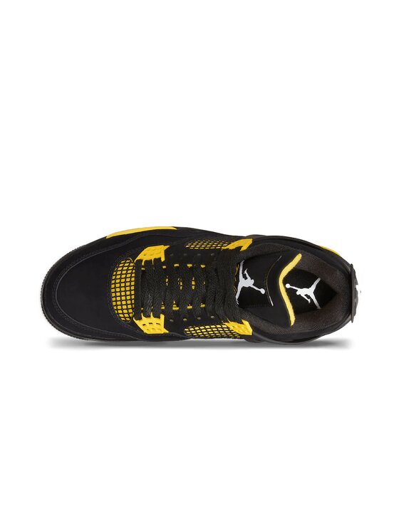 Nike Nike Sneakersy Air Jordan Retro 4 Thunder Černá
