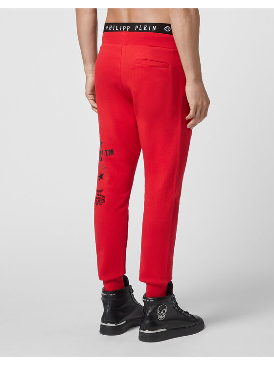 PHILIPP PLEIN PHILIPP PLEIN Joggery 3901 Czerwony Jogger Fit