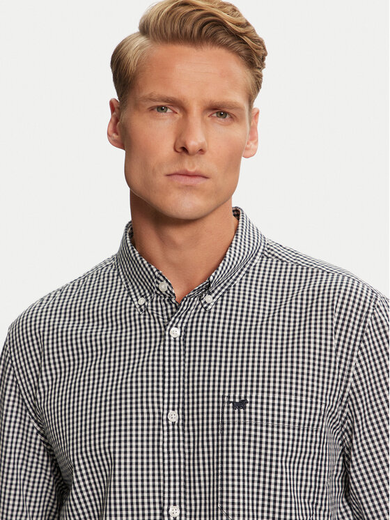 Mustang Mustang Camicia Chester 1015613 Blu Regular Fit