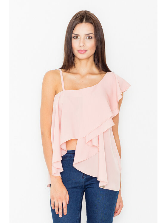 FIGL FIGLFIGL Blusa M479 Rosa Regular Fit