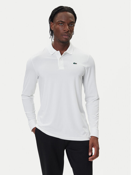 Lacoste Lacoste Polo särk DH2615 Valge Regular Fit