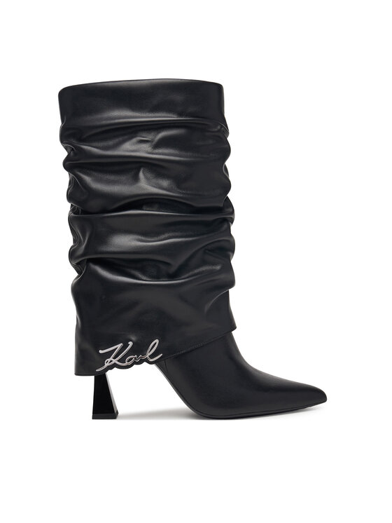 KARL LAGERFELD KARL LAGERFELD Μποτάκια Debutante KL32085 Μαύρο