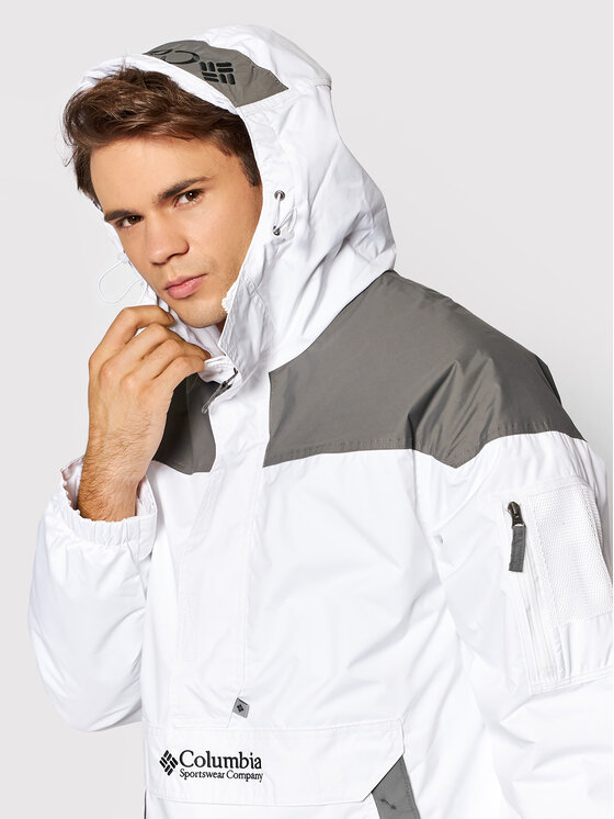 Giacca anorak Challenger 1698431 Bianco Regular
