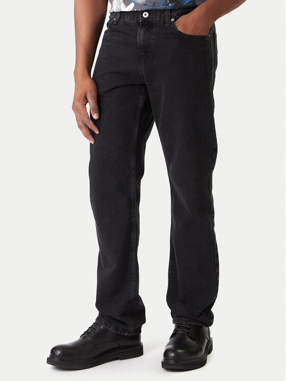 Karl Lagerfeld Jeans Karl Lagerfeld Jeans Джинси B1M10039 Чорний Straight Fit