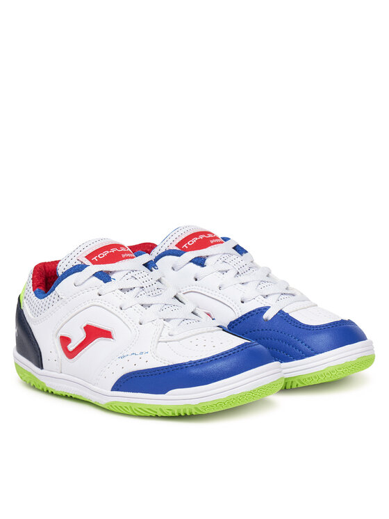 Joma Joma Ποδοσφαιρικά Παπούτσια Top Flex Jr 2502 TPJS2502IN Λευκό