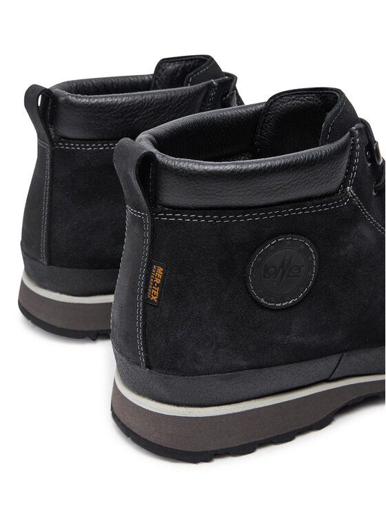 Lomer Lomer Трекінгові черевики Bio Naturale Mid Mtx Suede 50085/A Чорний