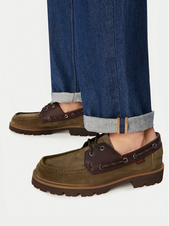 Clarks Clarks Chunky loafers Cleyhill Boat 26186180 Verde