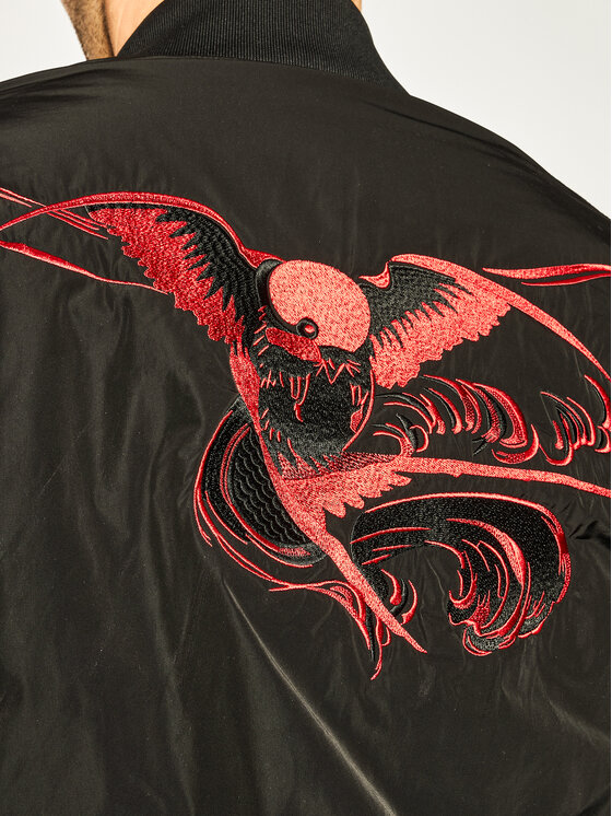 MCQ Alexander McQueen MCQ Alexander McQueen Μπόμπερ μπουφάν 547859 ROQ17 1000 Μαύρο Regular Fit