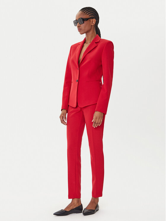 HUGO HUGO Sakko Agonia-1 50539976 Rot Slim Fit